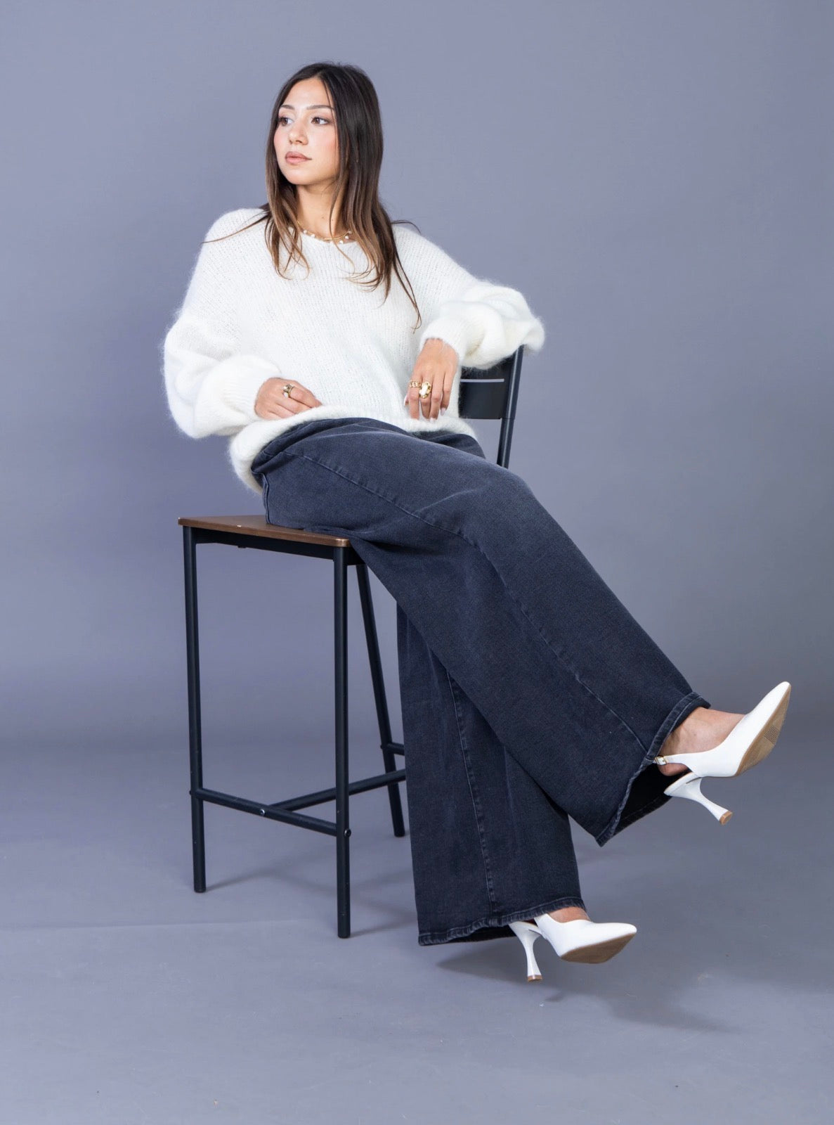 Ultra wide-leg jeans