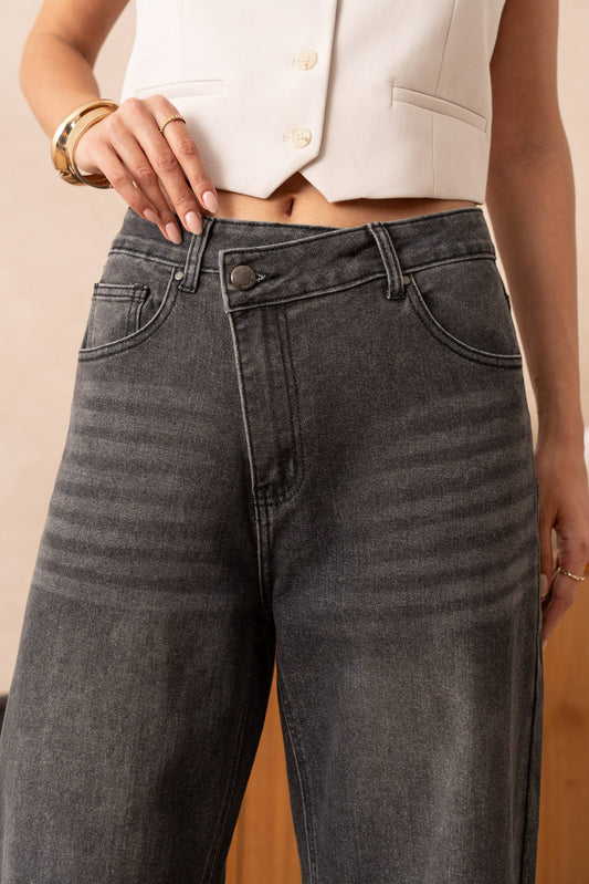 Baggy jeans Grijs