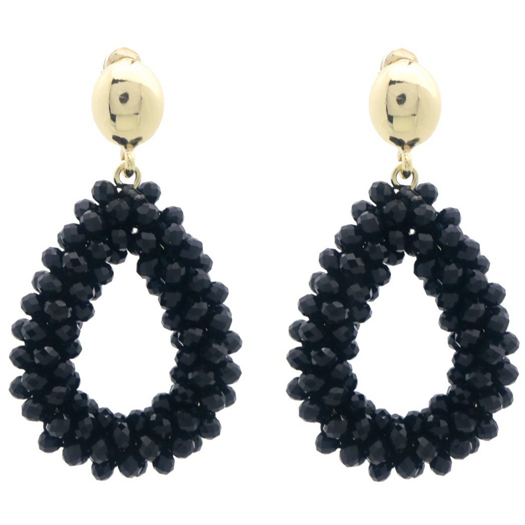 Earrings Zwart