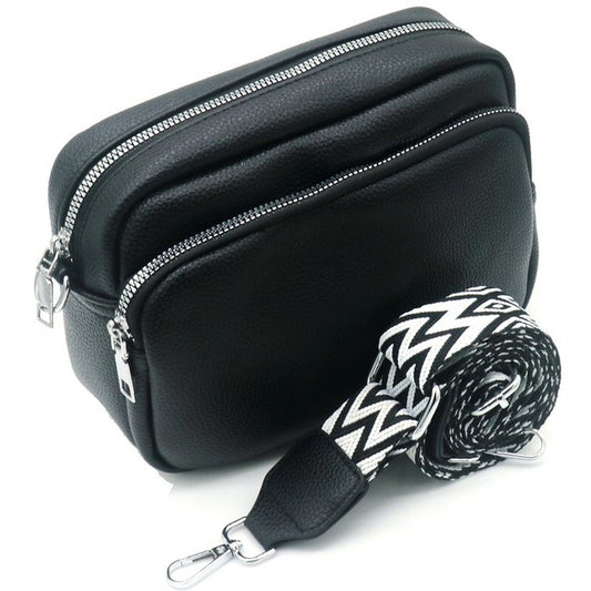 Handtas CrossBody Zwart