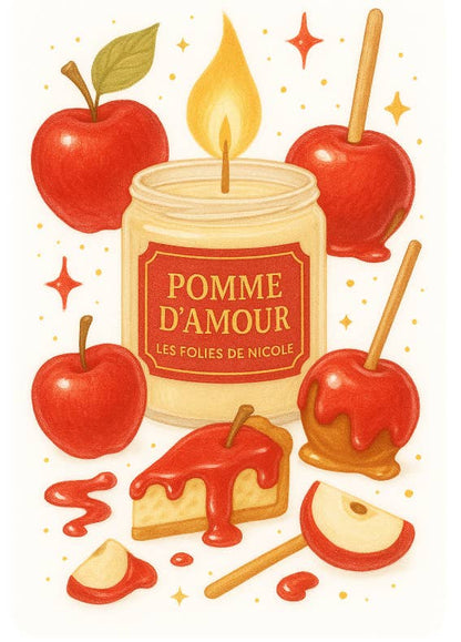 Geurkaars Pomme d'Amour