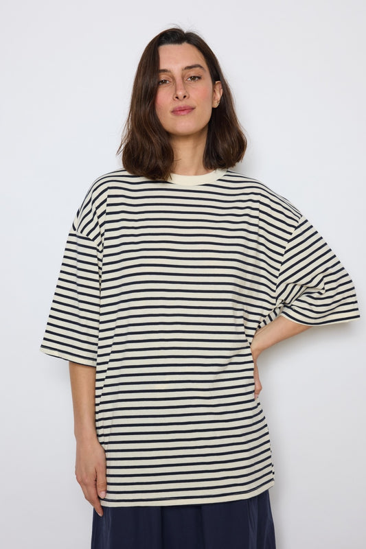 T-shirt Stripes Marine TU
