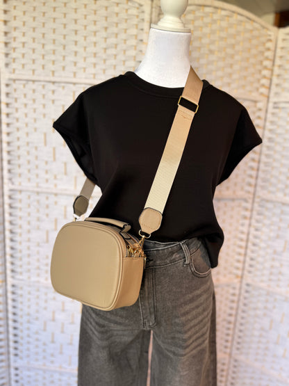 Crossbody Beige