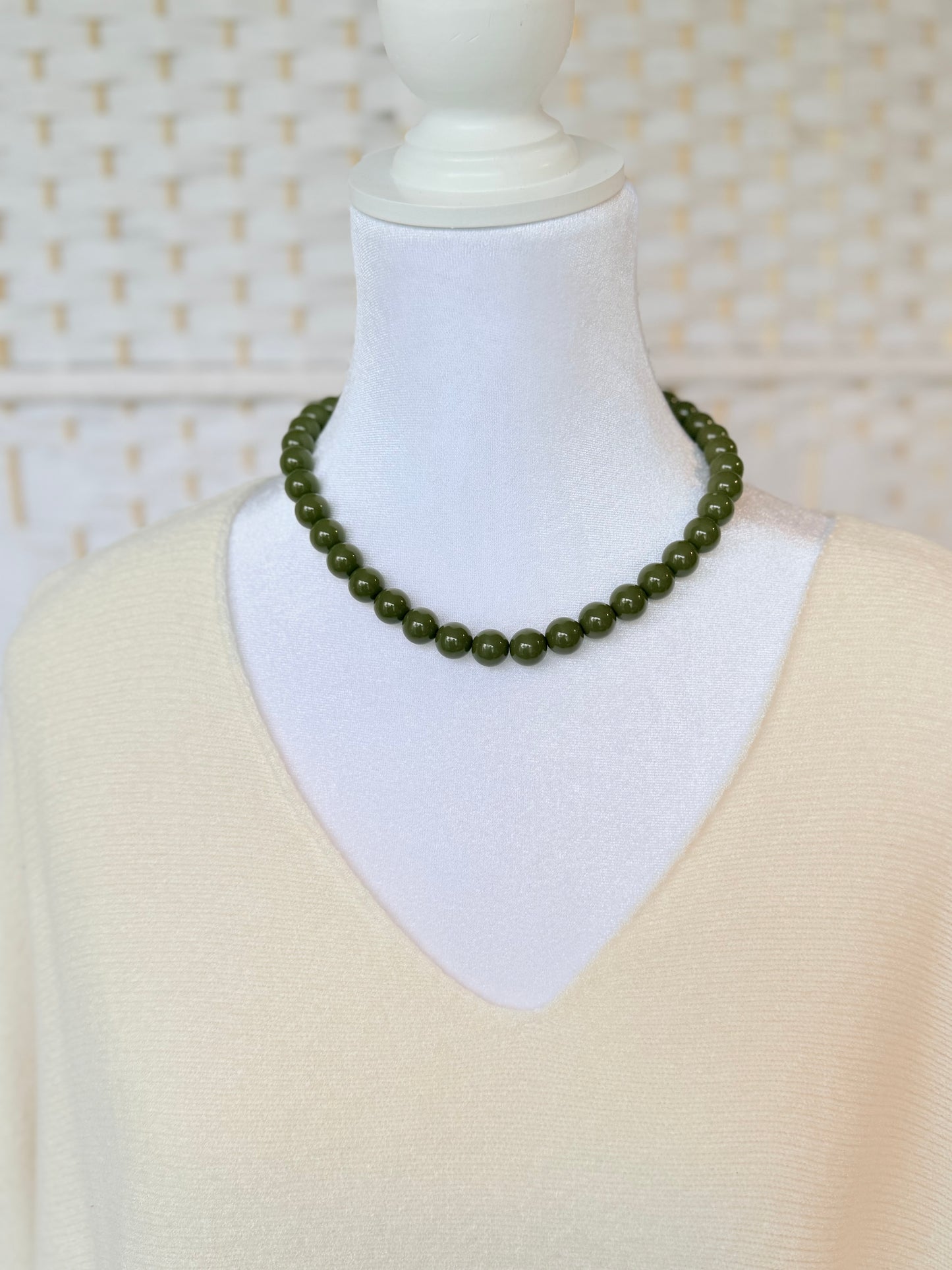 Ketting Kralen Green