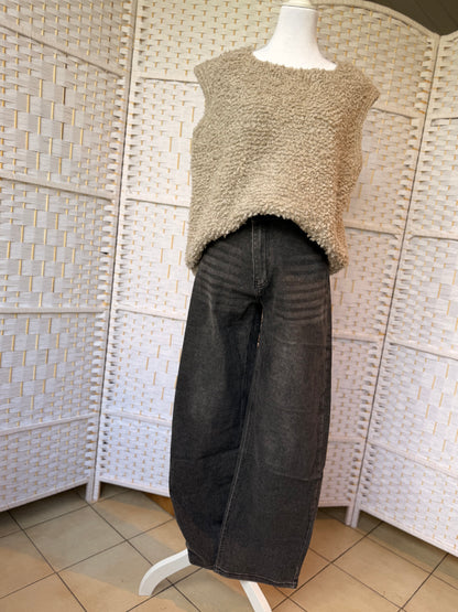 Baggy jeans Grijs