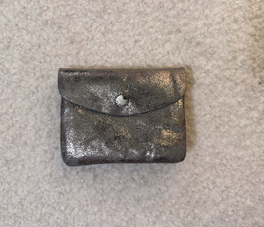 Coin Purse Bronze metallic