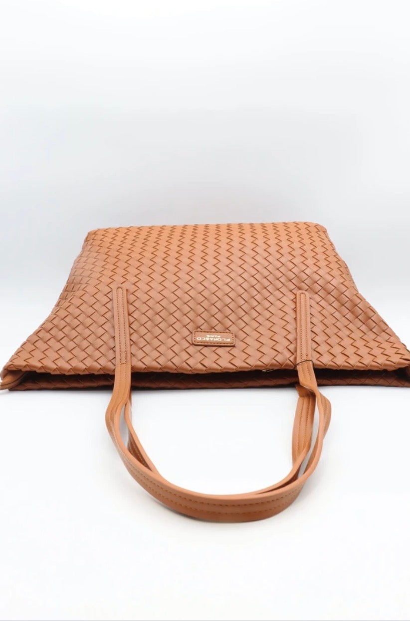 Flora & Co handtas Camel