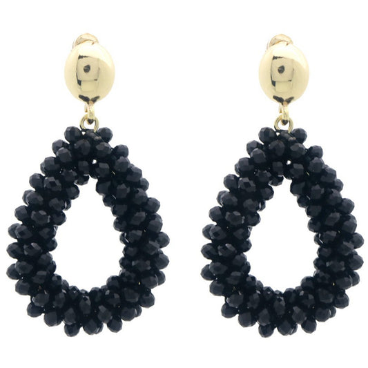 Earrings Zwart