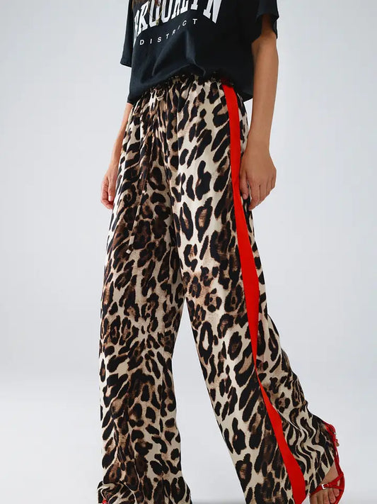 Broek leopard Rebel