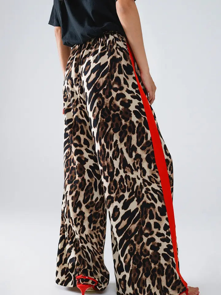 Broek leopard Rebel