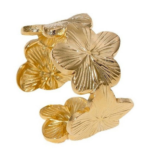 Ring Flower Gold