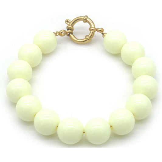 Kralen Armband Beige
