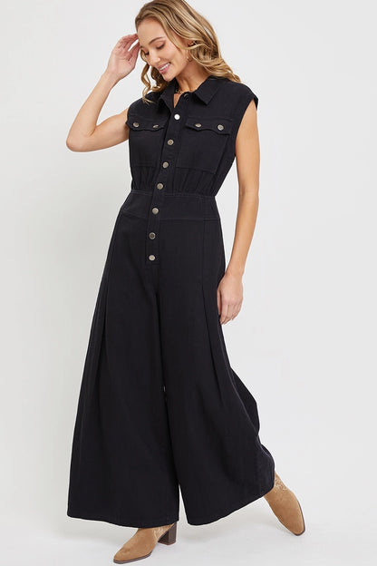 Denim jumpsuit